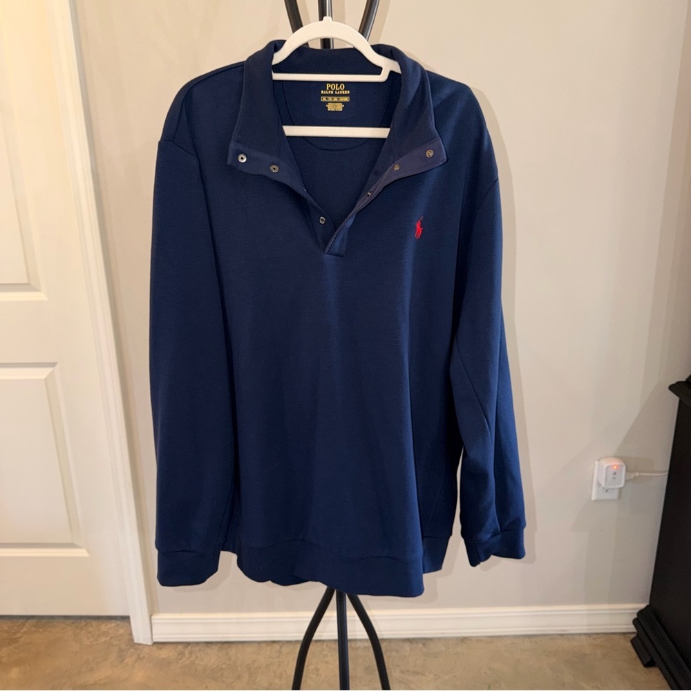 Polo by Ralph Lauren Blue Half  - Size XXL